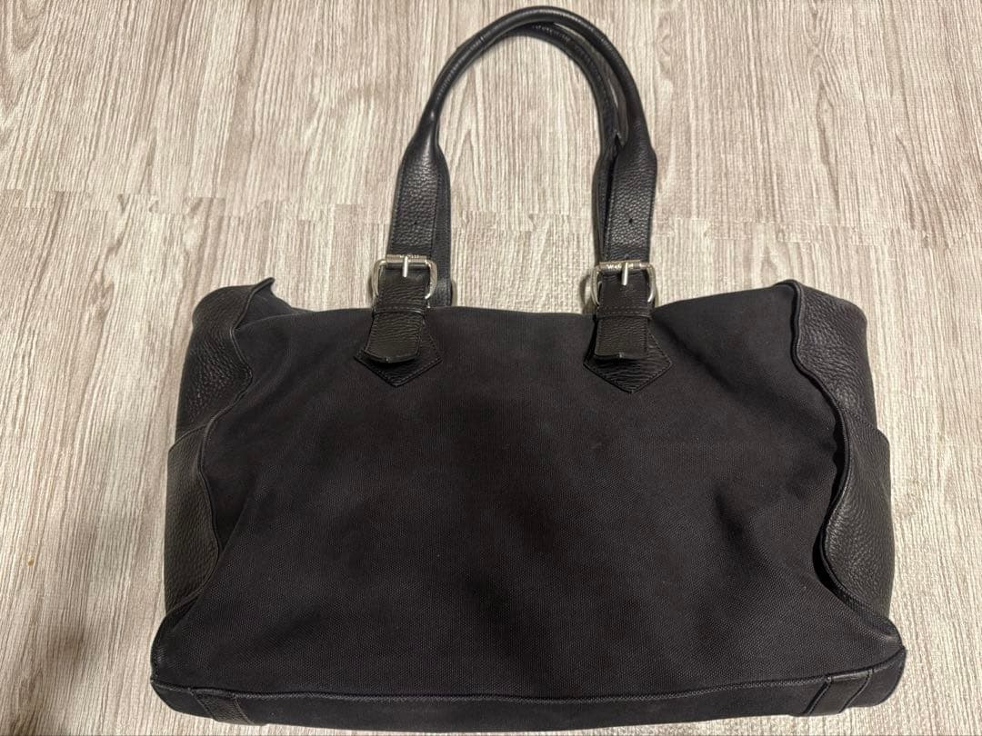 ヴィヴィアン・ウエストウッド　セルビッジ メンズトートバッグ 黒