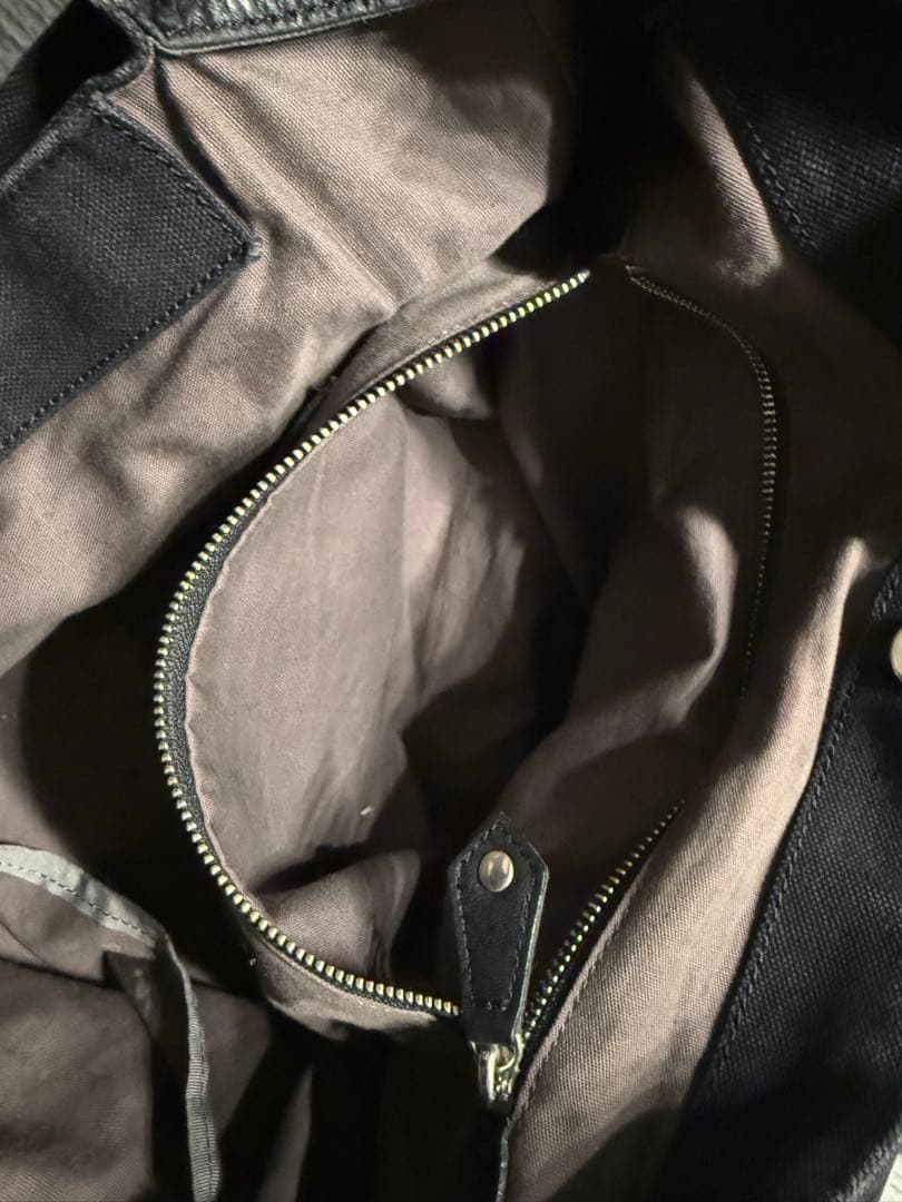 ヴィヴィアン・ウエストウッド　セルビッジ メンズトートバッグ 黒