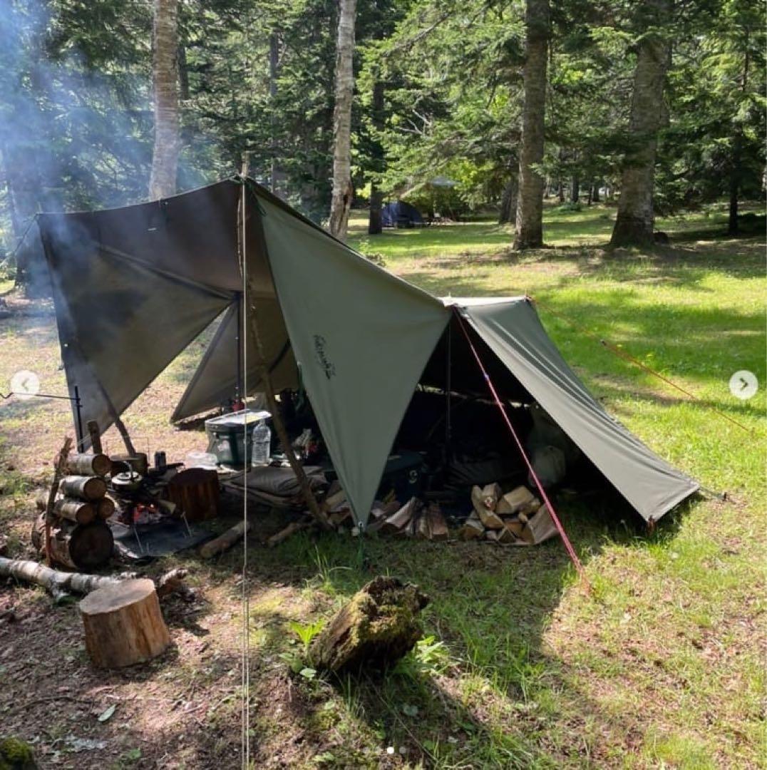 新品未使用　zivetalian 蝦夷幕 2ndロットジベタリアン　軍幕　野営