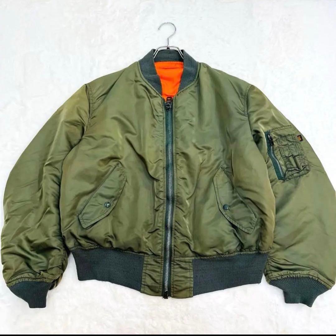 80’s 90'sVINTAGE ALPHA MA-1フライトジャケット 【L】
