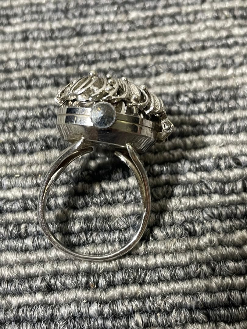 希少◆SEIKO リングウォッチ 手巻き 時計 アンティーク 指輪◎稼働◆美品