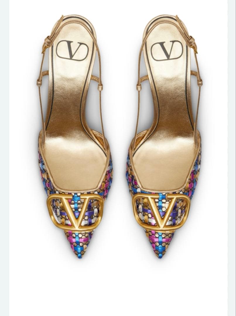 激レア限定ヴァレンティノValentino パンプスSlingback Pump