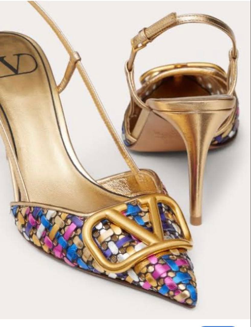 激レア限定ヴァレンティノValentino パンプスSlingback Pump