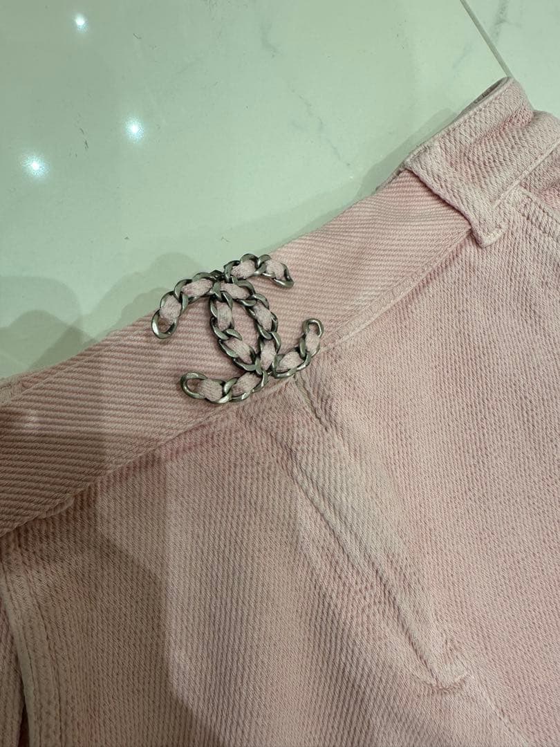 CHANEL ココベルトパンツ