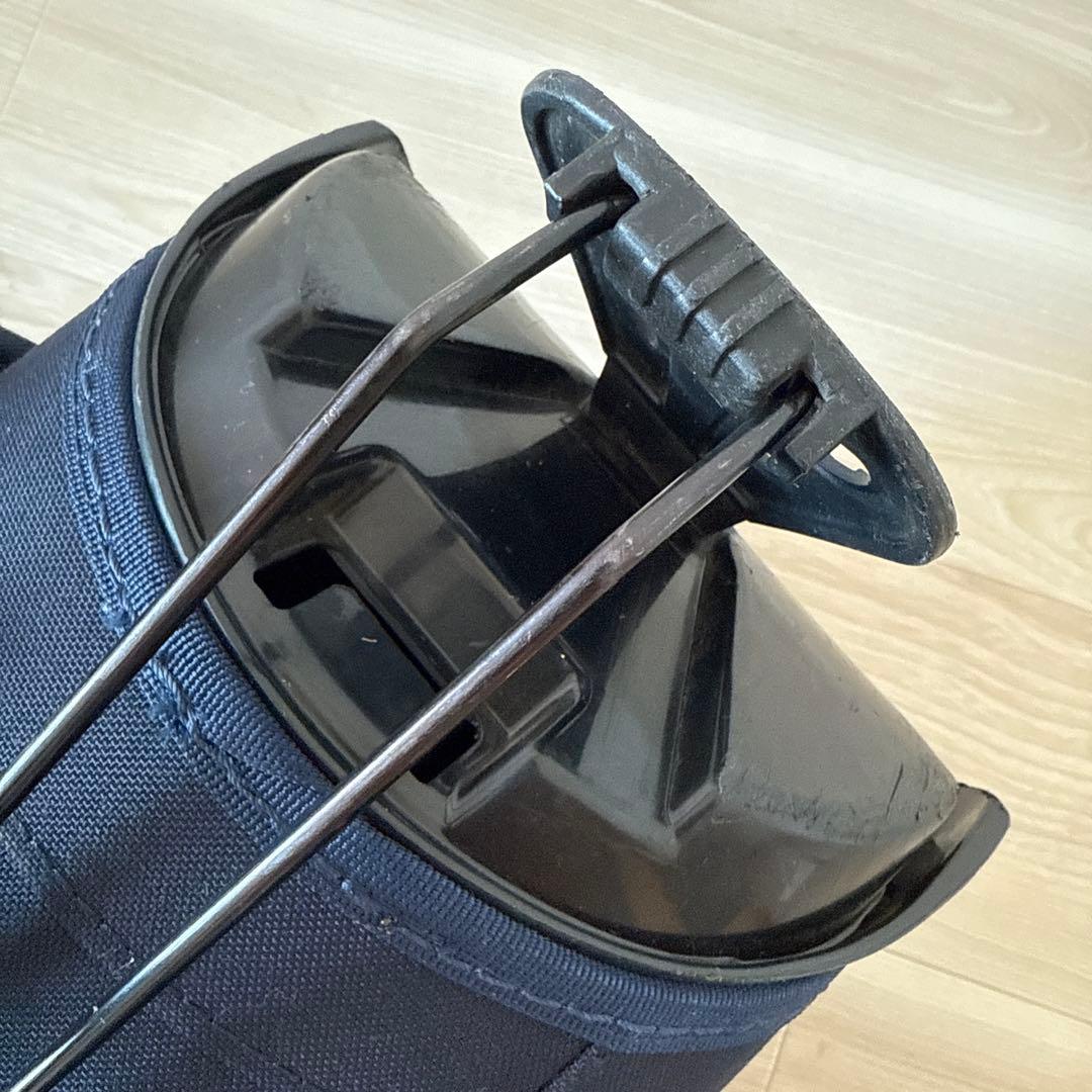 ブリーフィング　キャディバッグ　ショルダー式　スタンド式　軽量　ネイビー　紺