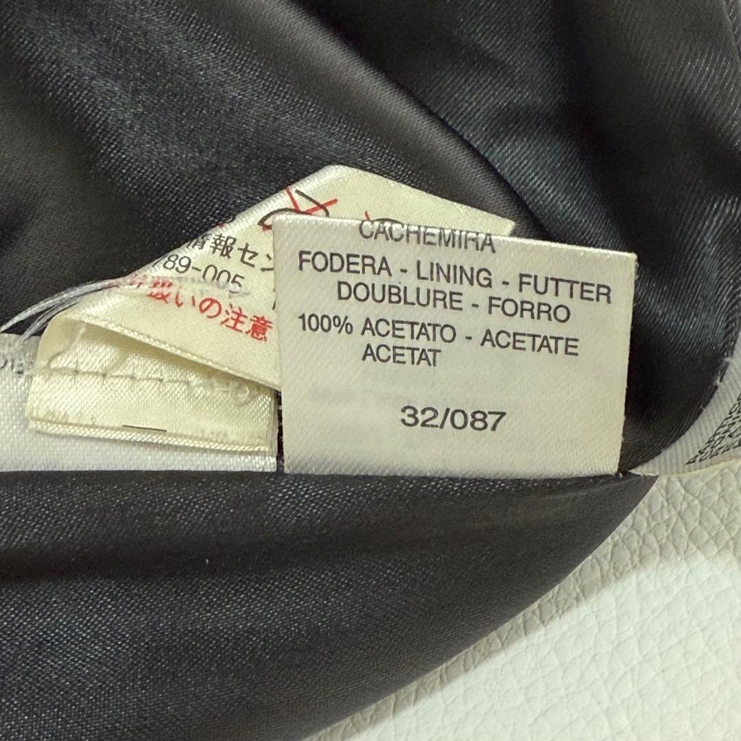 マックスマーラ ファー襟付き ウールカシミヤ ロングコート XL イタリア製