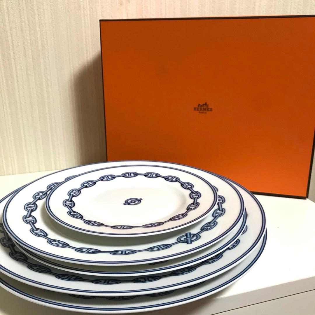 エルメス シェーヌダンクル プレート5枚