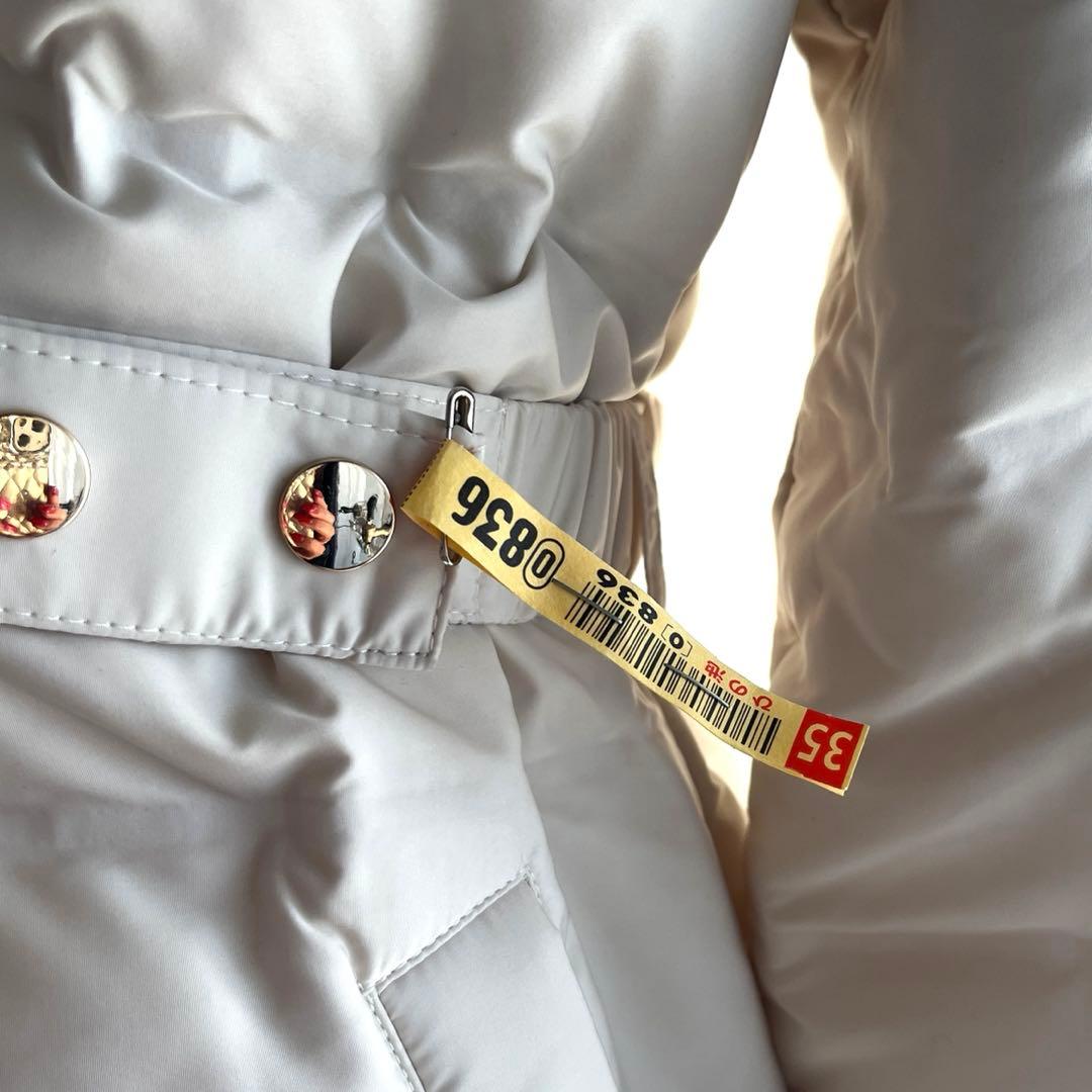 ZARAザラ WIND PROTECTION セミロング丈フードダウンジャケット