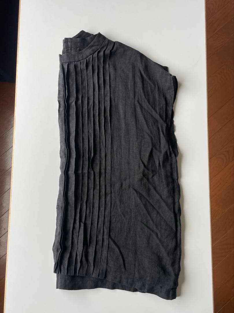 arts&science Tuck Blouse サイズ1 麻100%