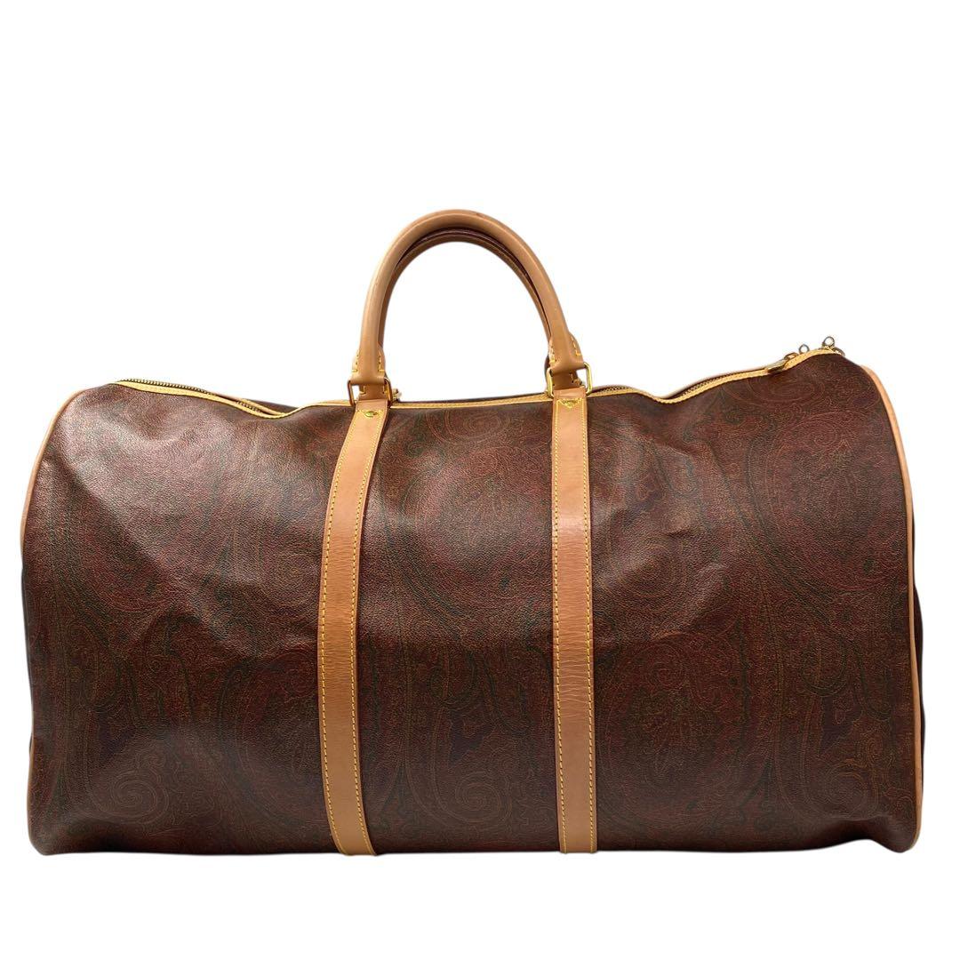 杏様　美品　ETRO ペイズリー柄 ボストンバッグ