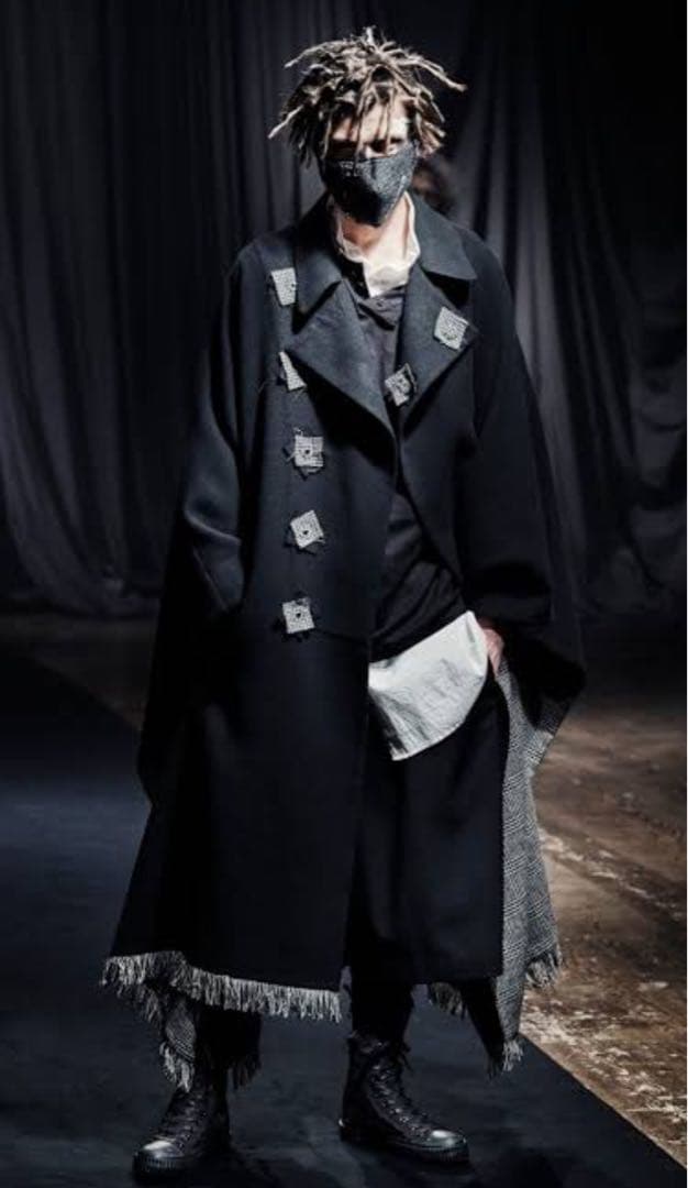 YohjiYamamoto POUR HOMME マントコート