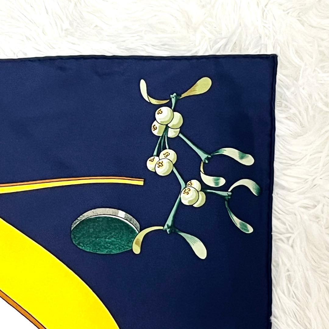 名作✨極美品✨HERMES エルメス スカーフ シルク カレ90 去年の雪