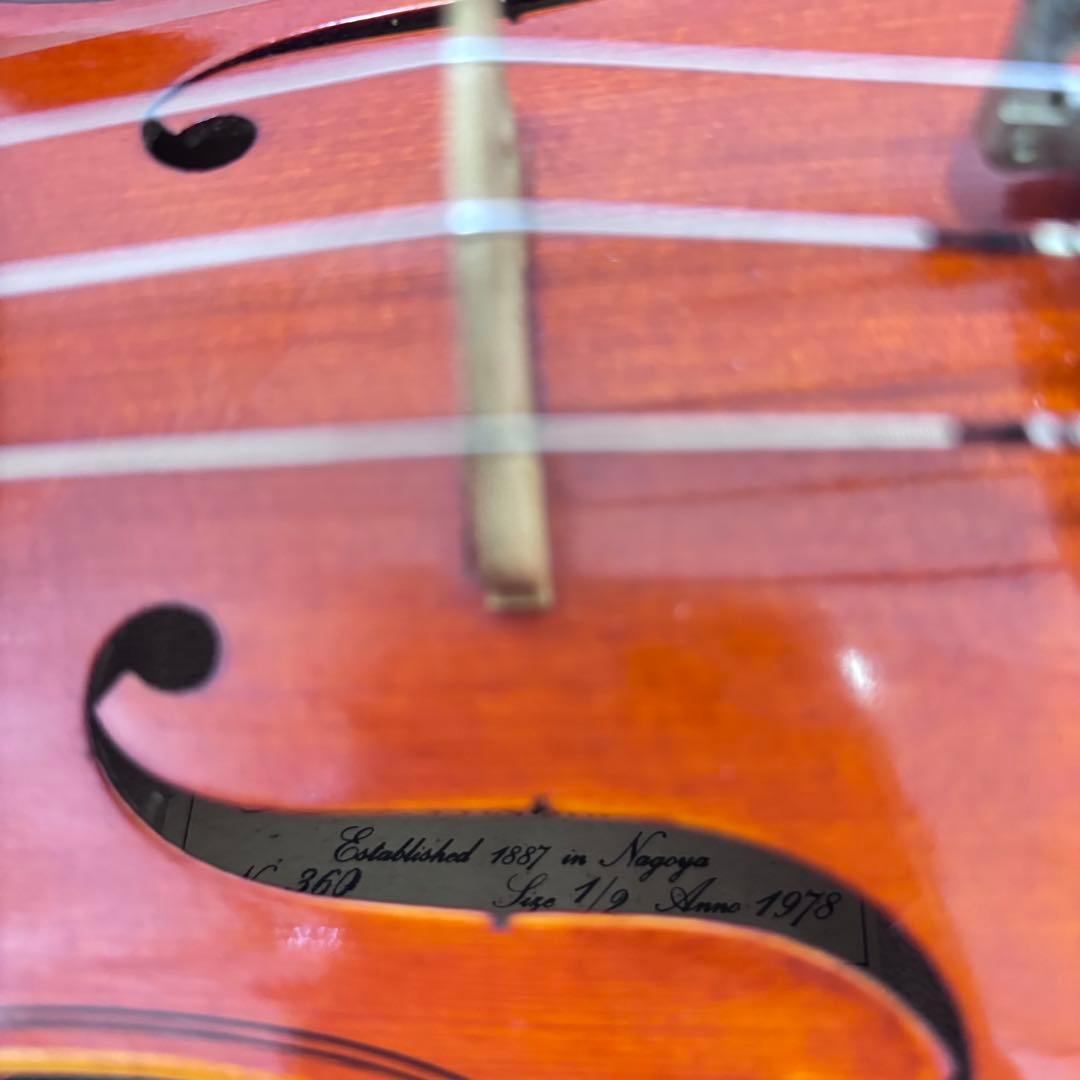 ■【綺麗】スズキ No.360 1/2 バイオリン 1978 SUZUKI