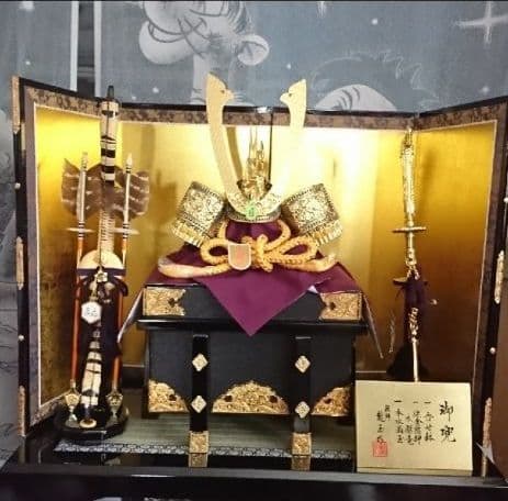 五月人形　兜飾りセット