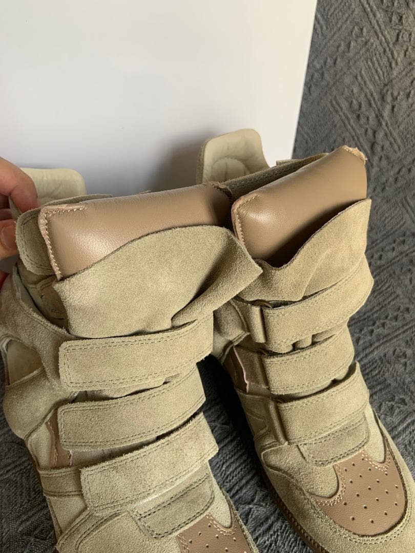 ISABEL MARANT ベージュ スニーカー