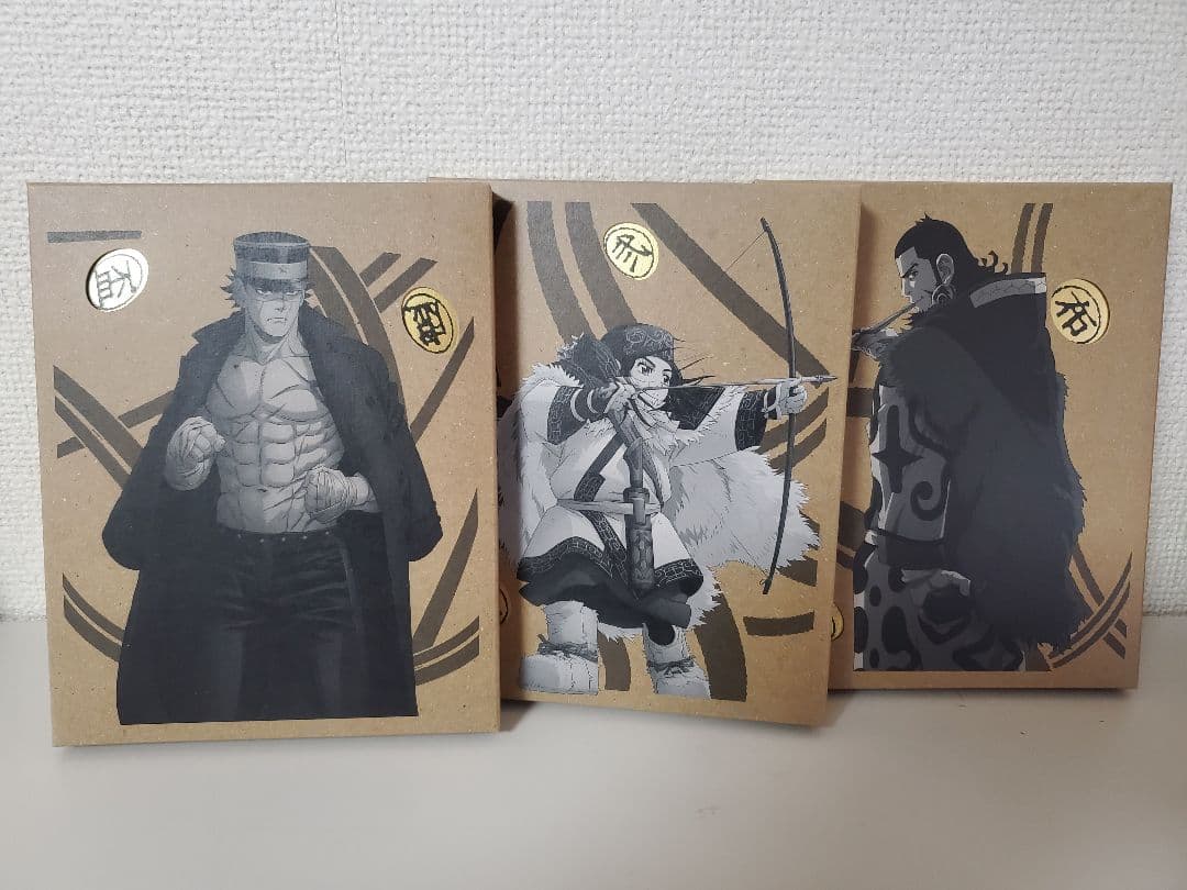 ゴールデンカムイ アニメ1～3期 DVDセット(特典付き)