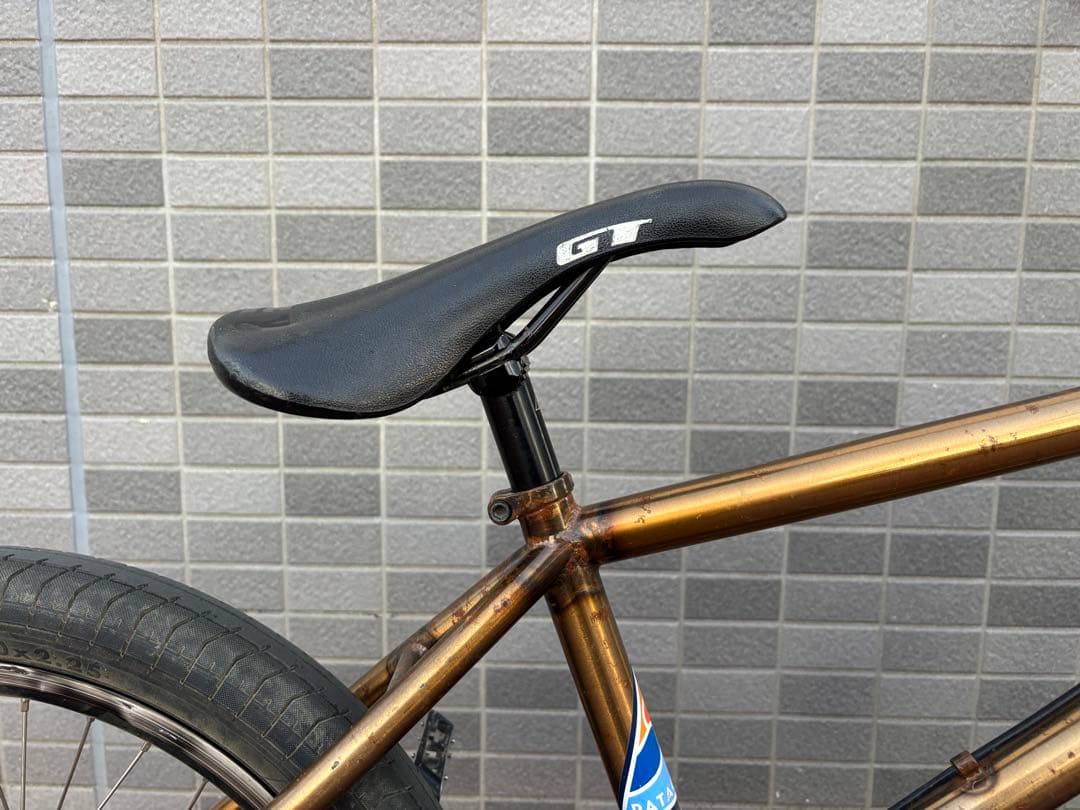 GT プラスチックサドル シートポスト セット ミッドスクール BMX