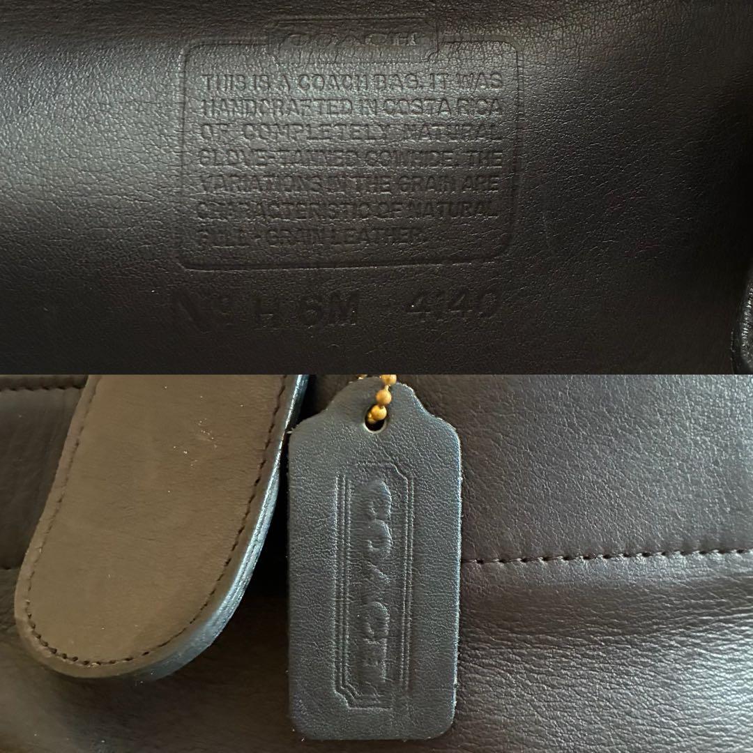 美品 COACH オールドコーチ トートバッグ ハンド レザー 4140 本革