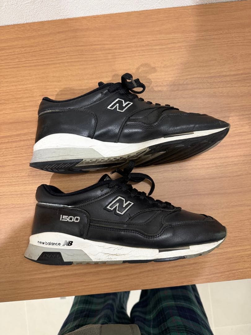 new balance ニューバランス　M1500 レザー　ブラック　26
