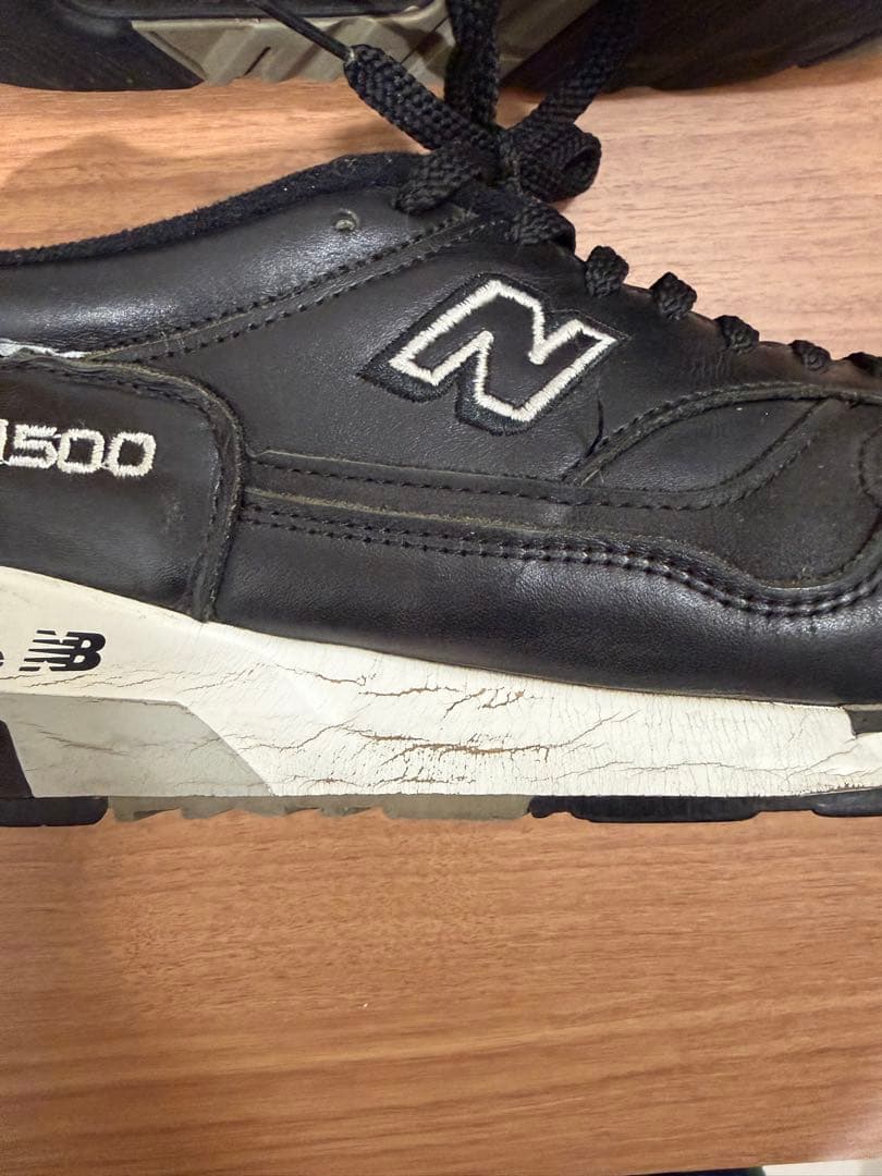 new balance ニューバランス　M1500 レザー　ブラック　26