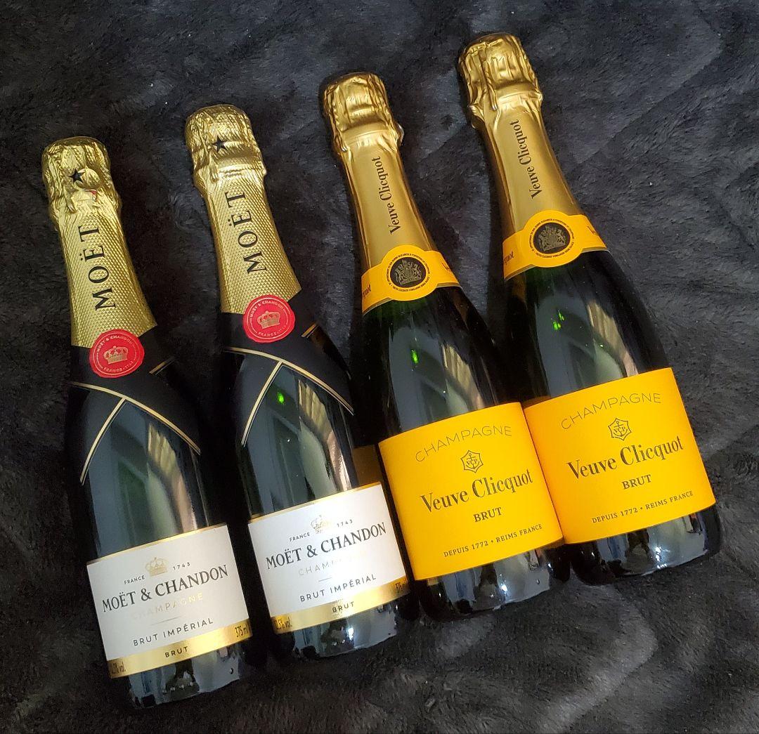 モエ エ シャンドン / ヴーヴクリコ 4本セット