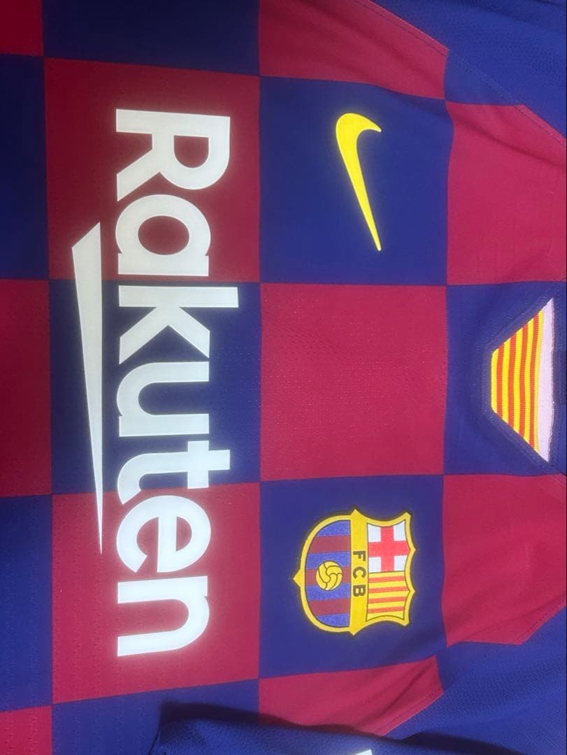 【メッシ着用サイズ】19-20 バルセロナ メッシ　オーセンティックユ