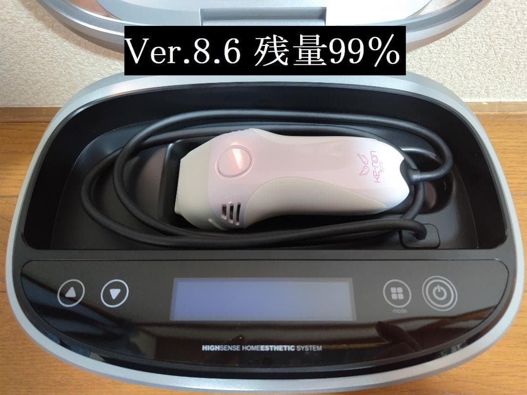 ケノン Ver.8.6J スーパープレミアム2 脱毛器