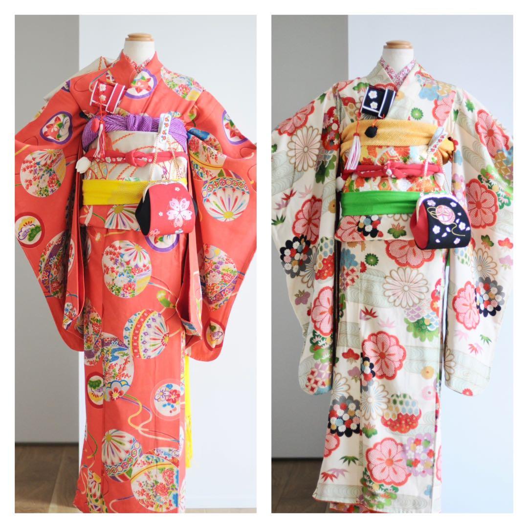 七五三 アンティーク 正絹 フルセット