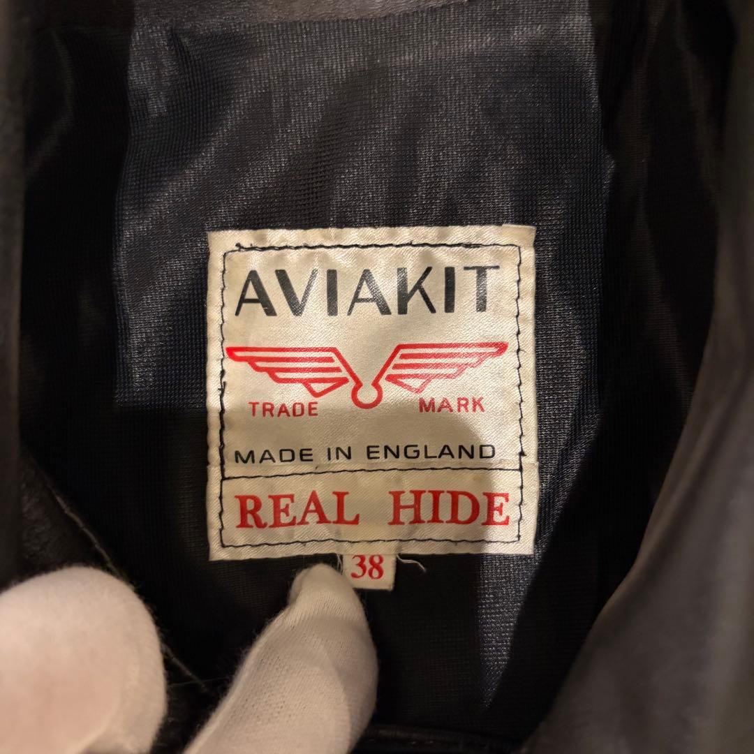 【美品】ルイスレザー　Lewisleather サイクロンタイトフィット38