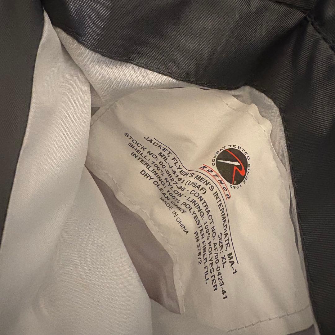 ROTHCO ロスコ ma-1 フライトジャケット 中綿ブルゾン ミリタリー