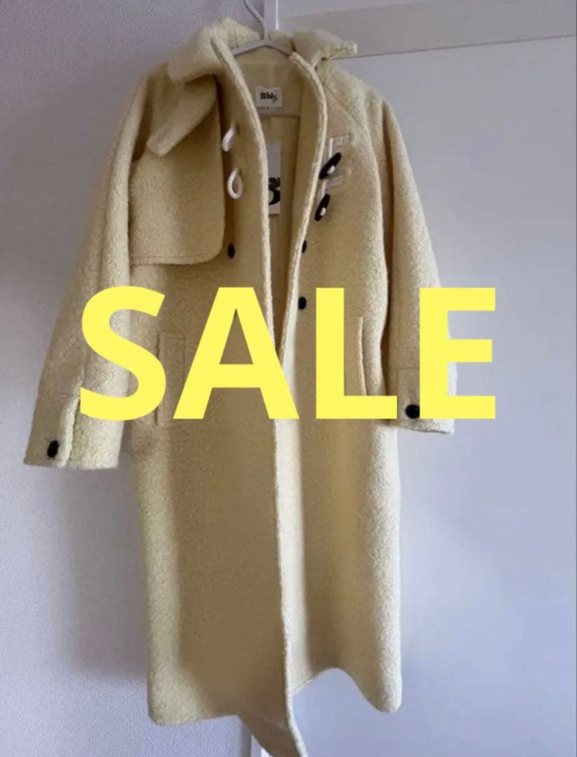 bibiy.MANON DUFFLE COAT クリーム色[特値]