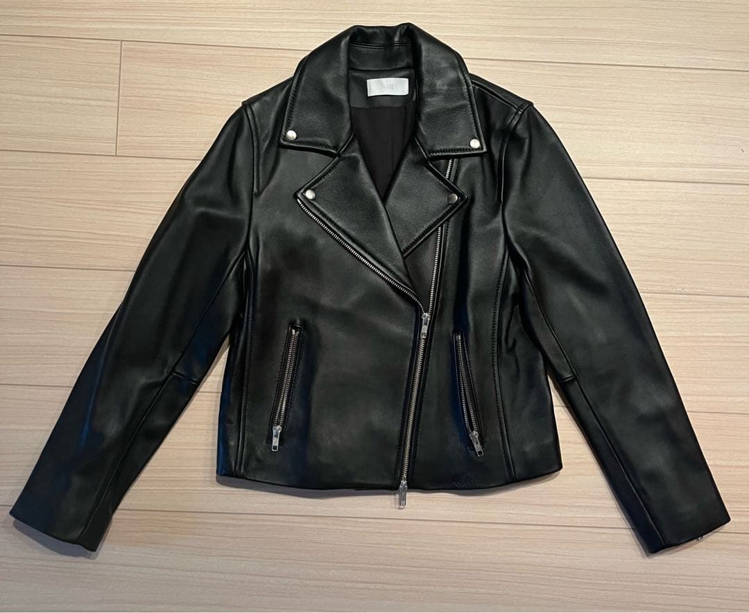 【アキ】【HARE】ダブルライダースジャケット