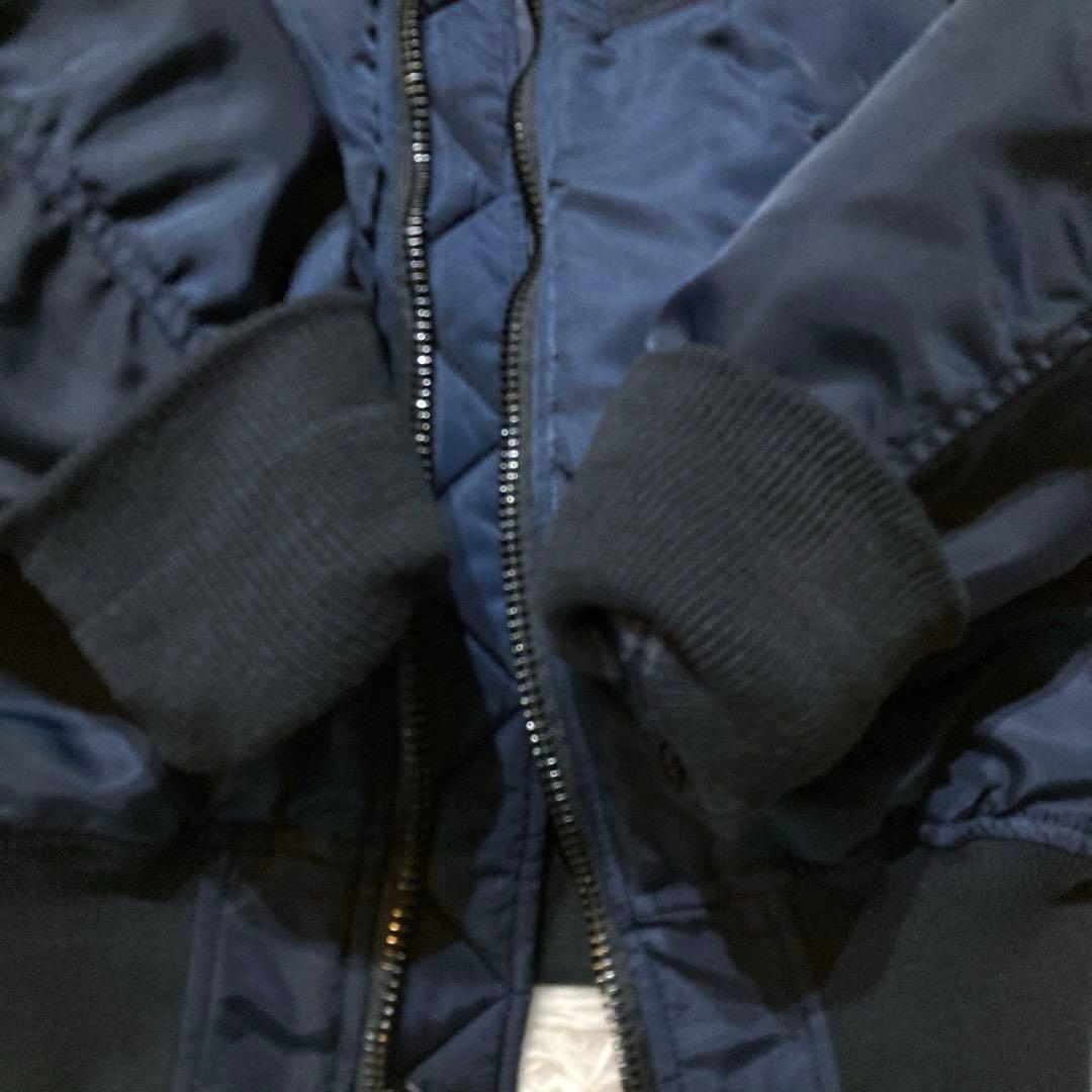 【人気・希少XL】HOUSTON B-15C ネイビー × ネイビームートン