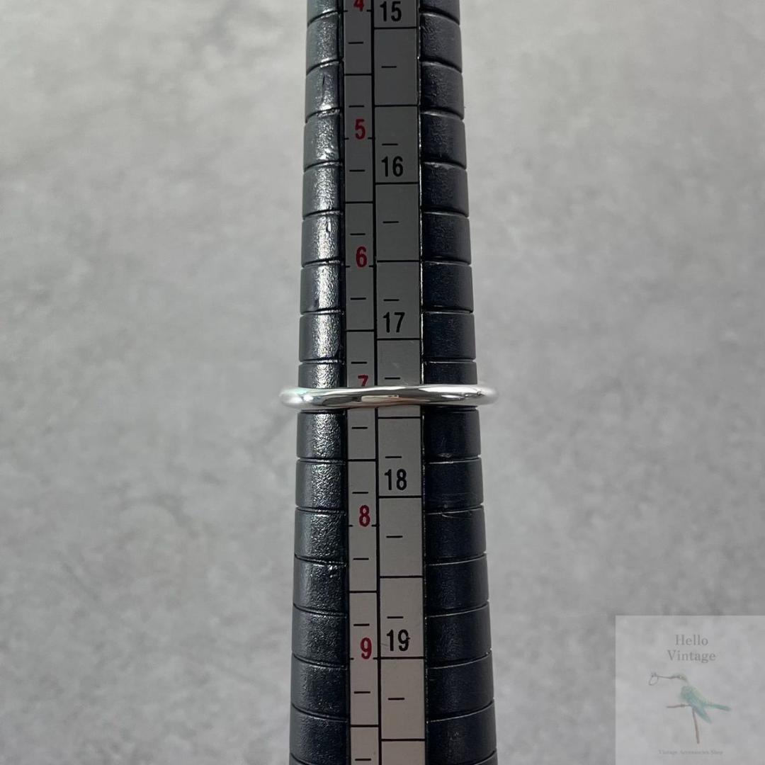 オールドティファニー 14.5号 ラブノット コンビ リング YC2fe