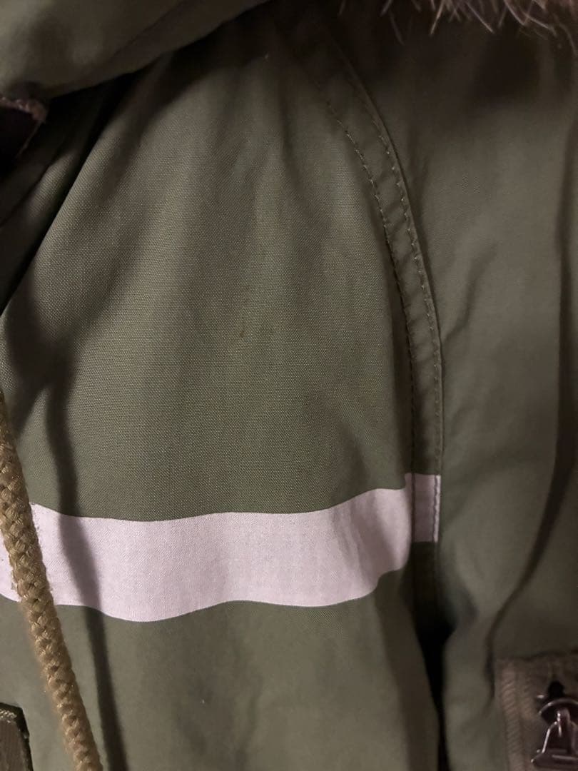 HELMUT LANG MA-1 N-2B ペンキ ペイント ファージャケット