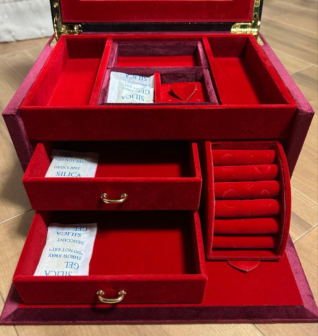 Francfranc ディズニー ハートの女王 アクセサリーケース