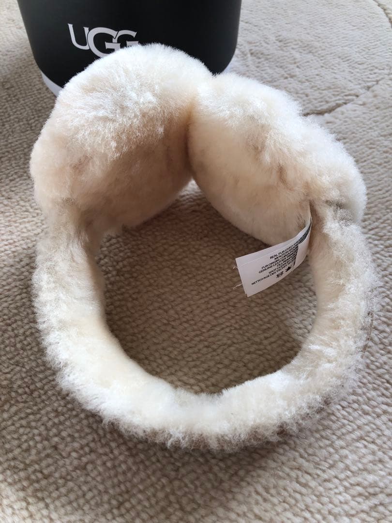 UGG シープスキン イヤーマフ チェスナット