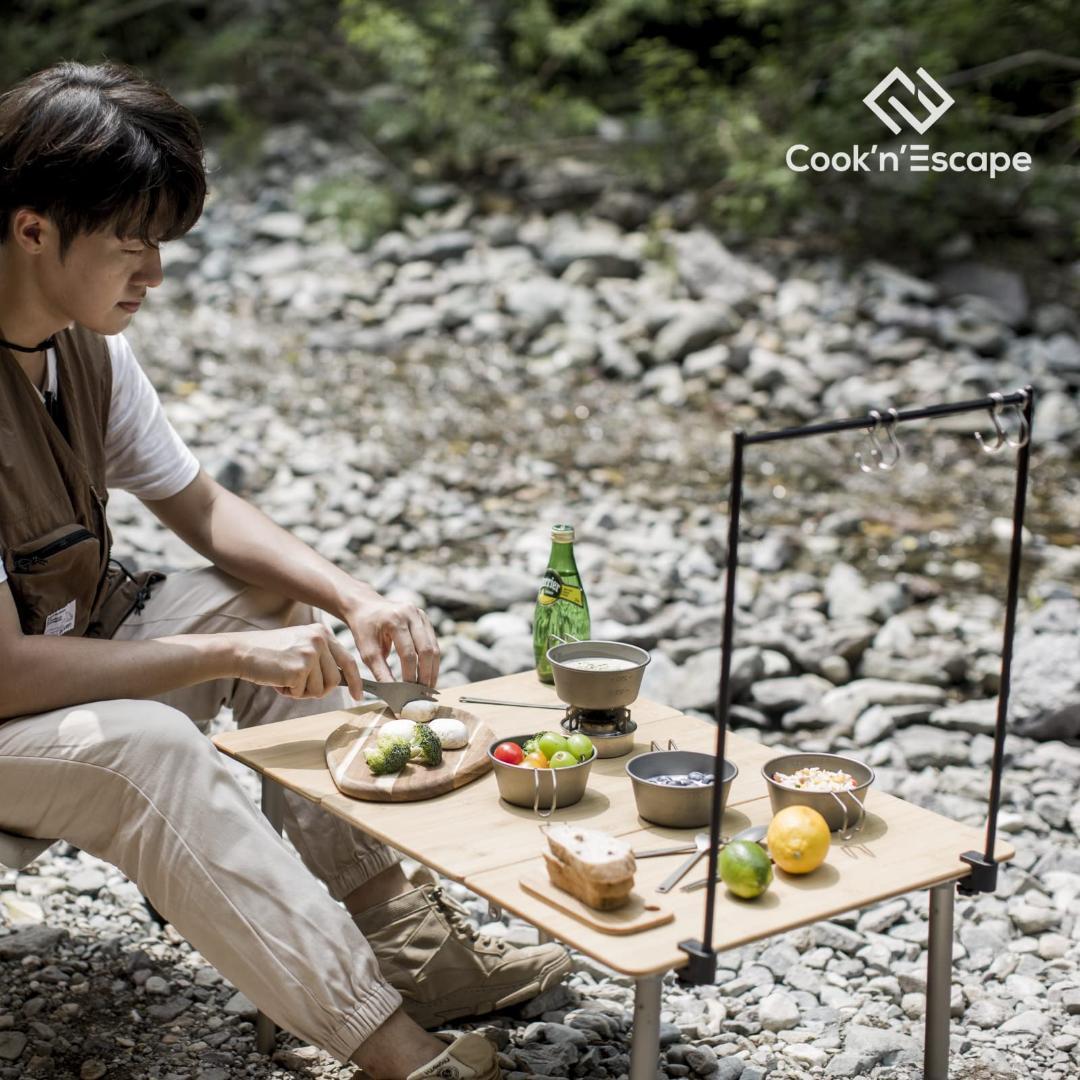 チタンセット 超軽量 専用収納袋付 カトラリー