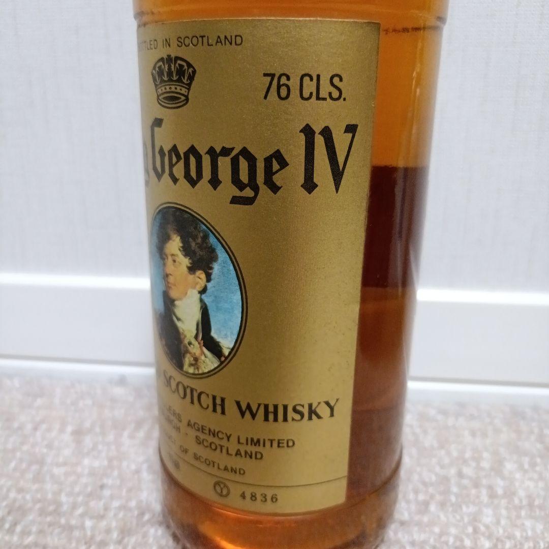 【未開栓】King e IV オールドスコッチウイスキー 760ml