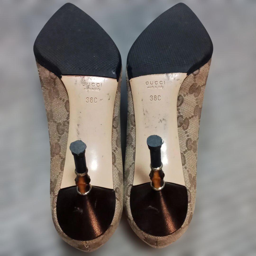 GUCCI　パンプス　24.5㎝　ヒール約7㎝　正規品