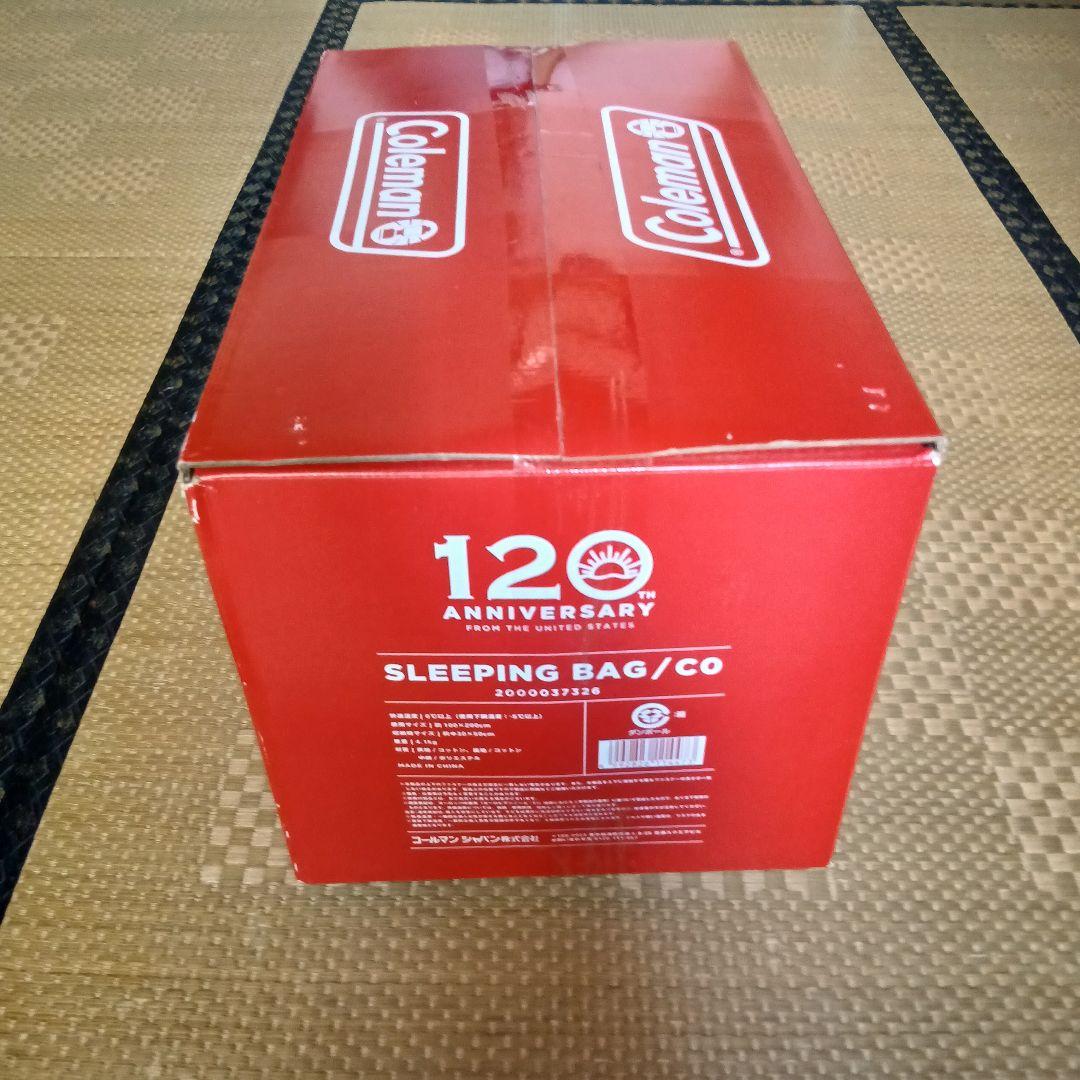 コールマン 120周年記念 スリーピングバッグ 寝袋 限定品 新品 未開封