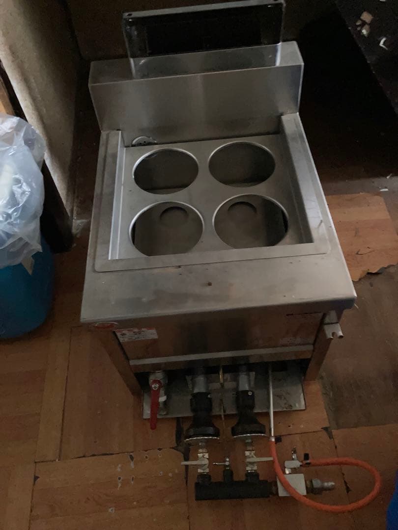 マルゼン 卓上ゆで麺機　4てぼ　MRK-045TB 都市ガス