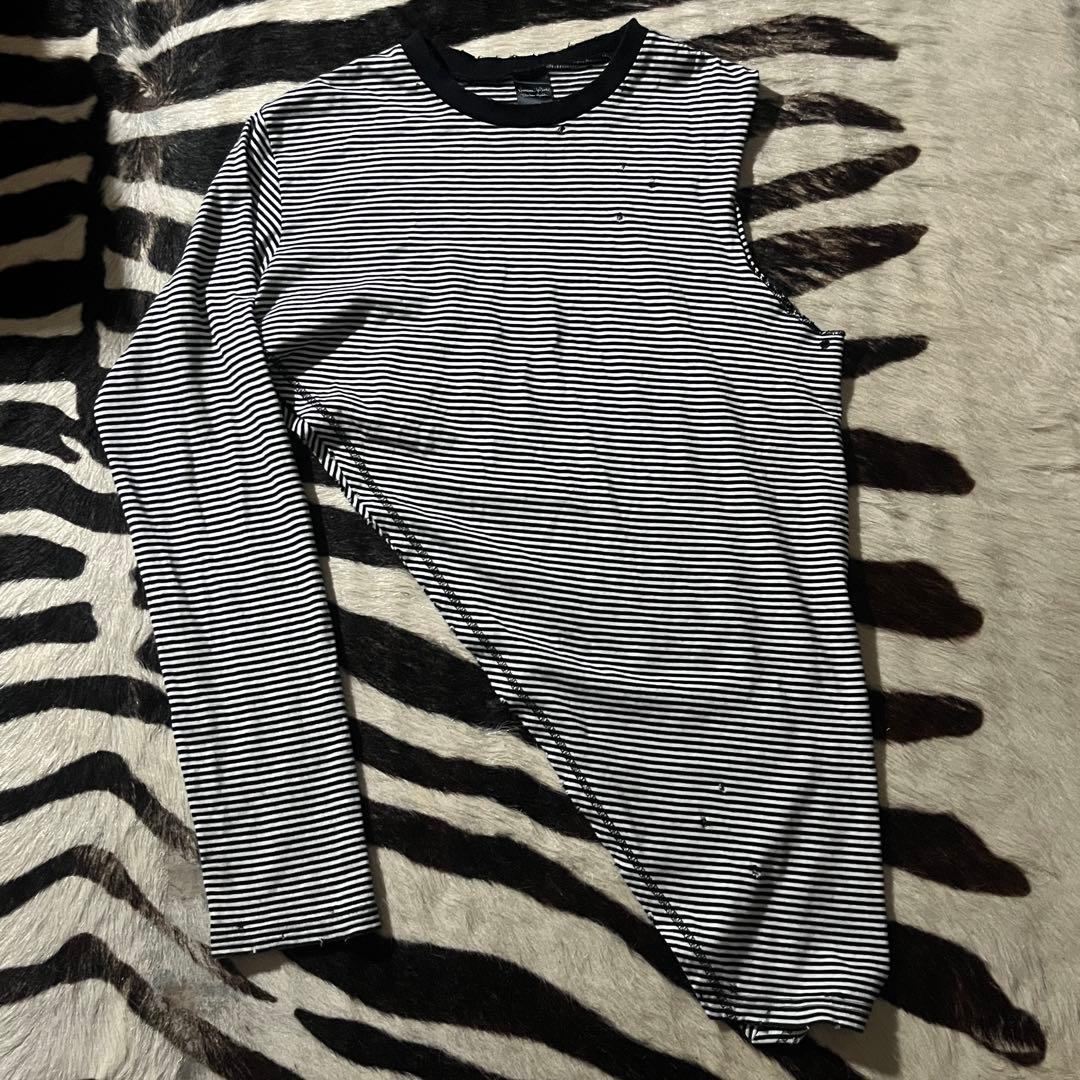 number nine 05ss ナイトクローラー期 ボーダー カットソー