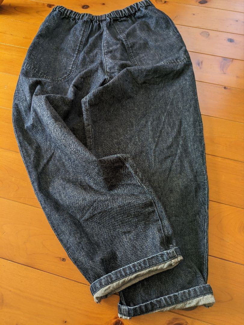 2023年 DANTONデニムイージーパンツ　36