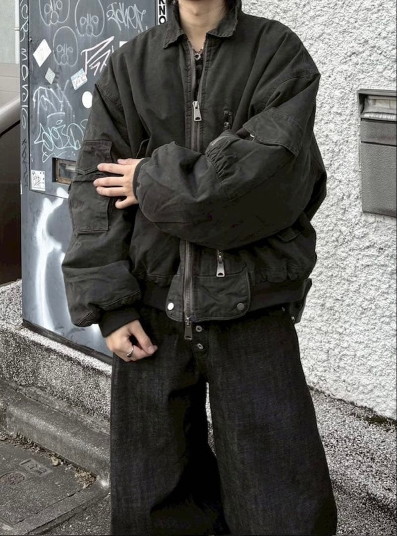 ジャケット・アウター [youll] vintage wash MA-1