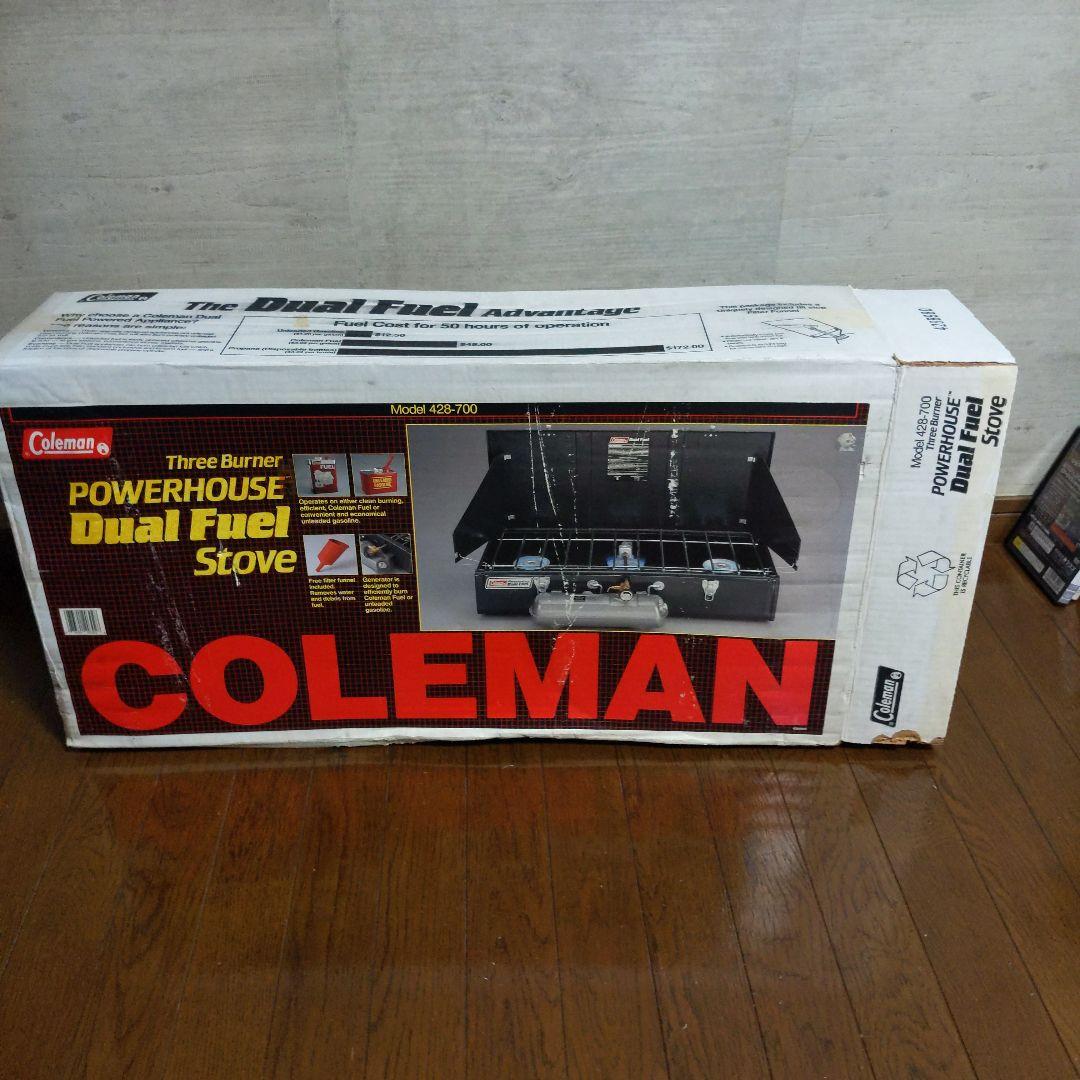 Coleman Dual Fuel スリーバーナー 希少品フォーク、スプーン付