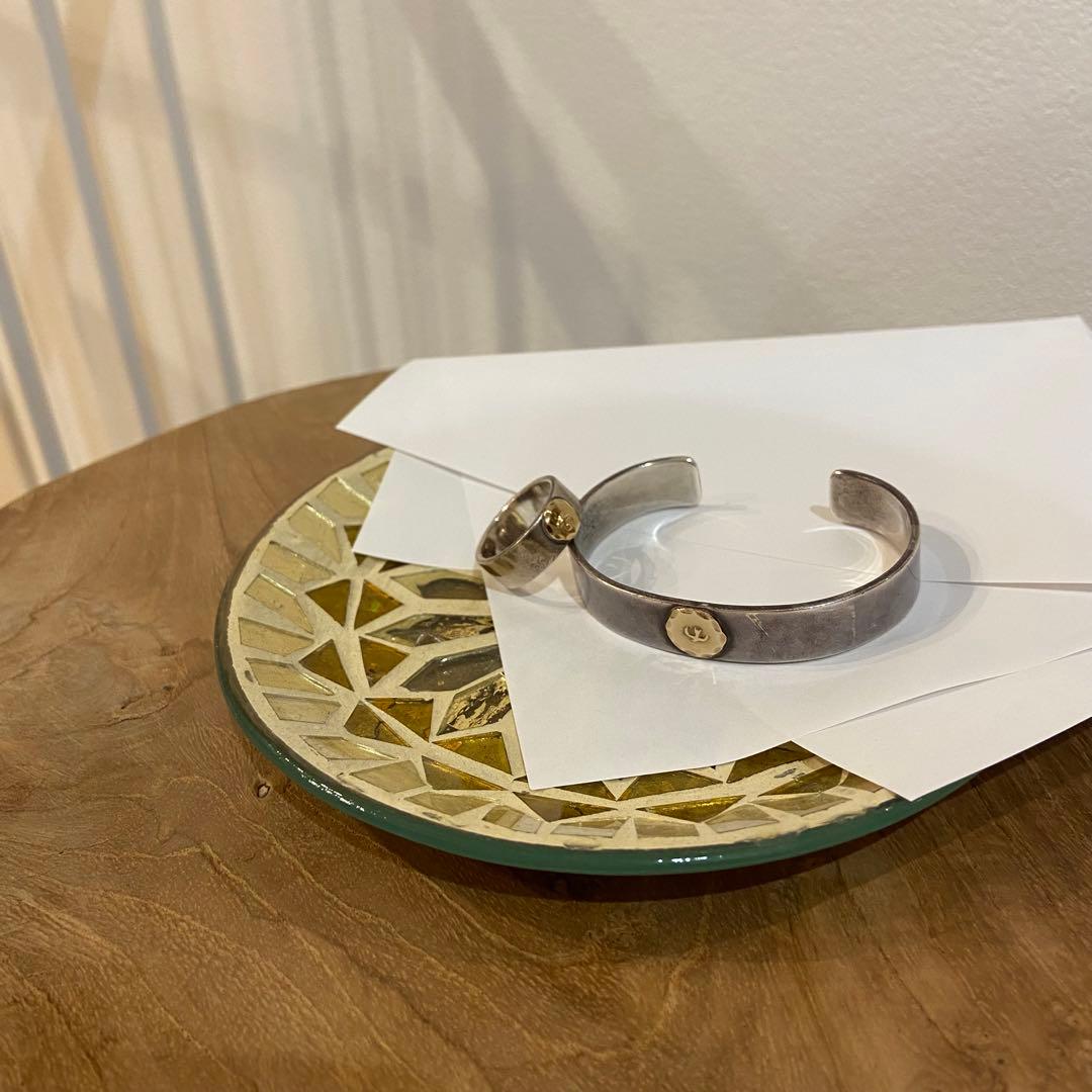 【ゴローズ ｇｏｒｏ'ｓ】平打ちブレス