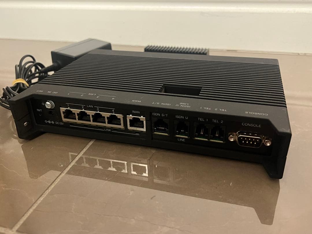 台付 ヤマハ ブロードバンド VoIPルーター NVR500