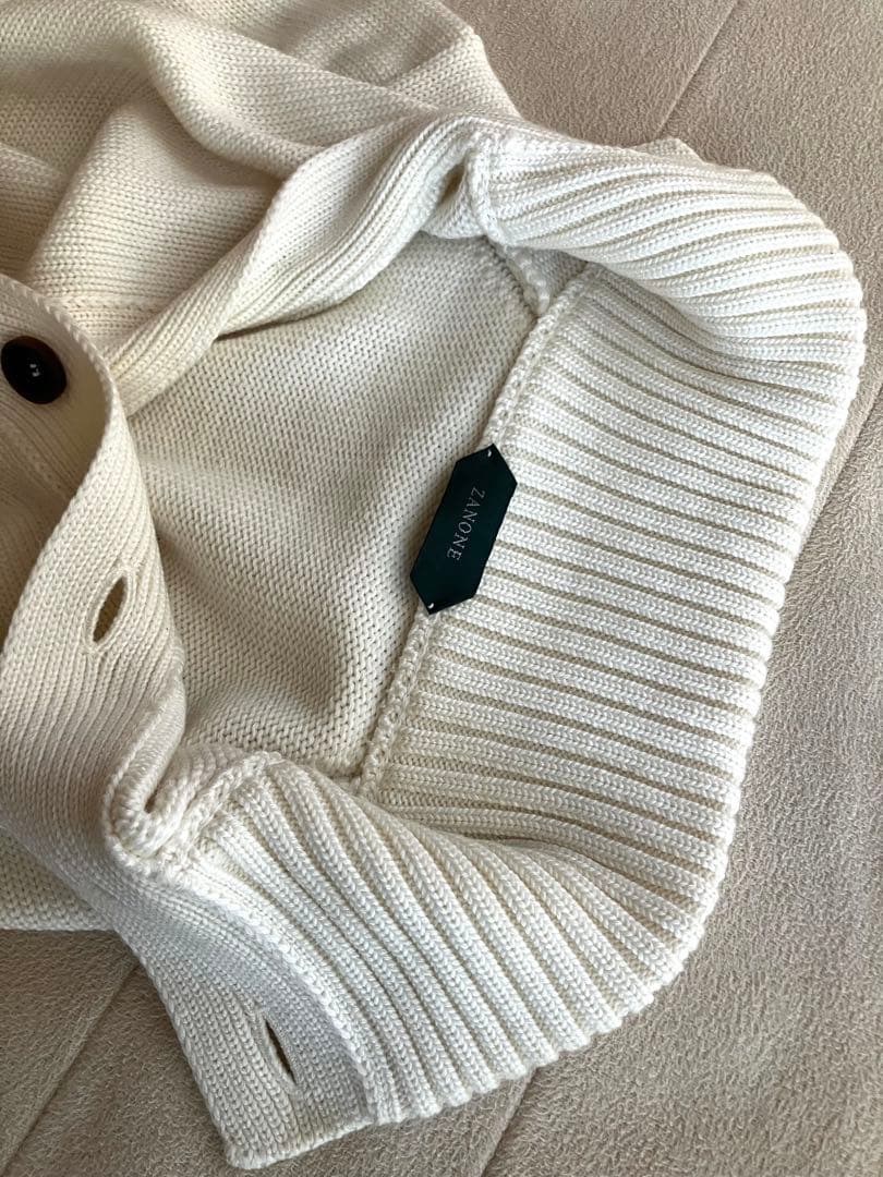 ZANONE ザノーネ ウール 5ゲージ CHIOTO キョート ホワイト 44