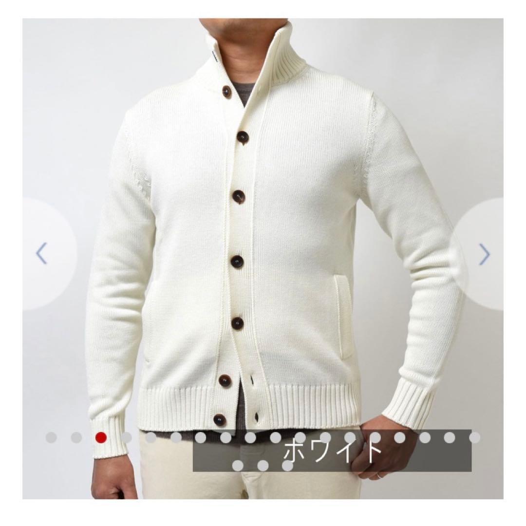 ZANONE ザノーネ ウール 5ゲージ CHIOTO キョート ホワイト 44